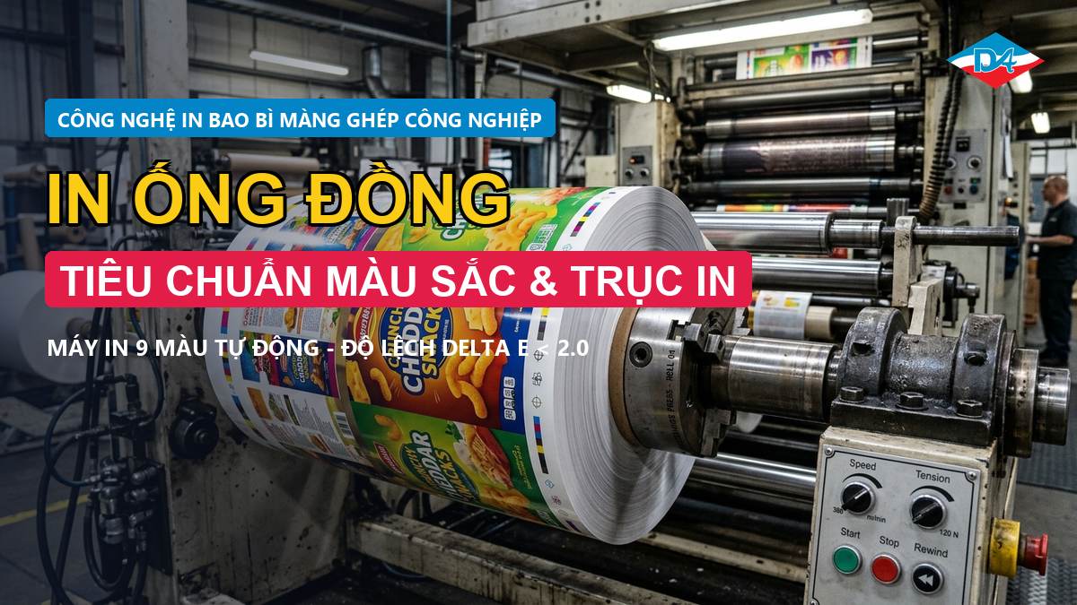 Công nghệ in ống đồng bao bì màng ghép chất lượng cao từ nhà máy Đông Âu Packing
