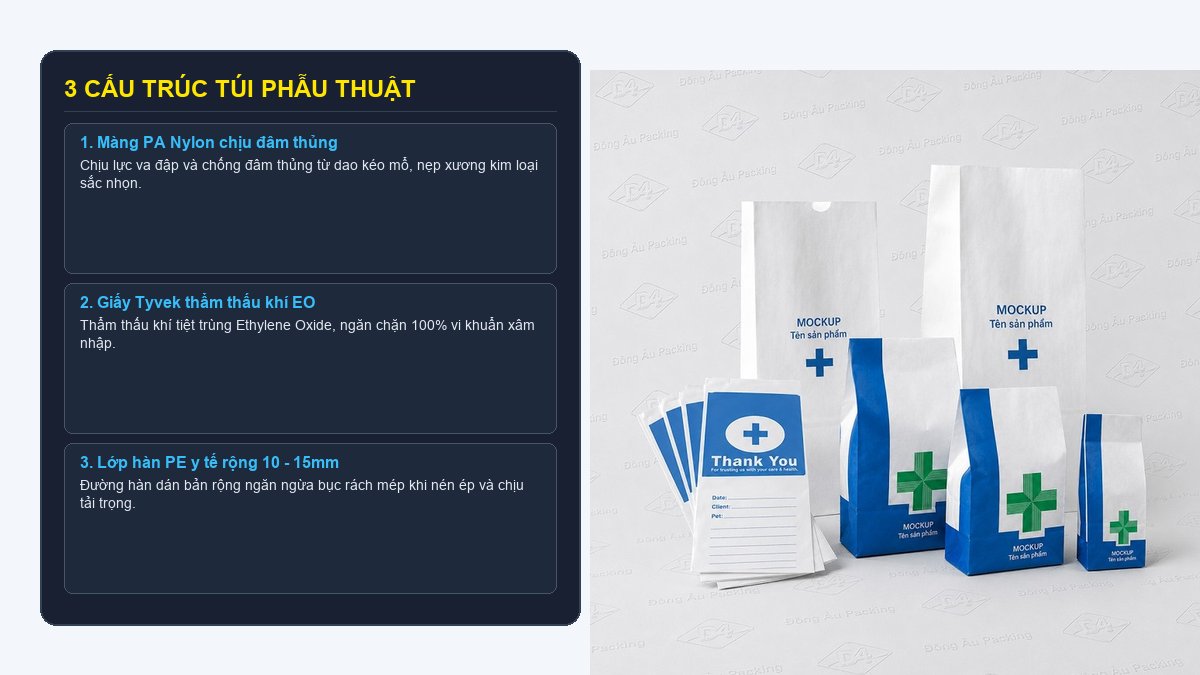 Cấu trúc màng PA chịu đâm thủng giấy Tyvek thẩm thấu khí và đường hàn PE rộng