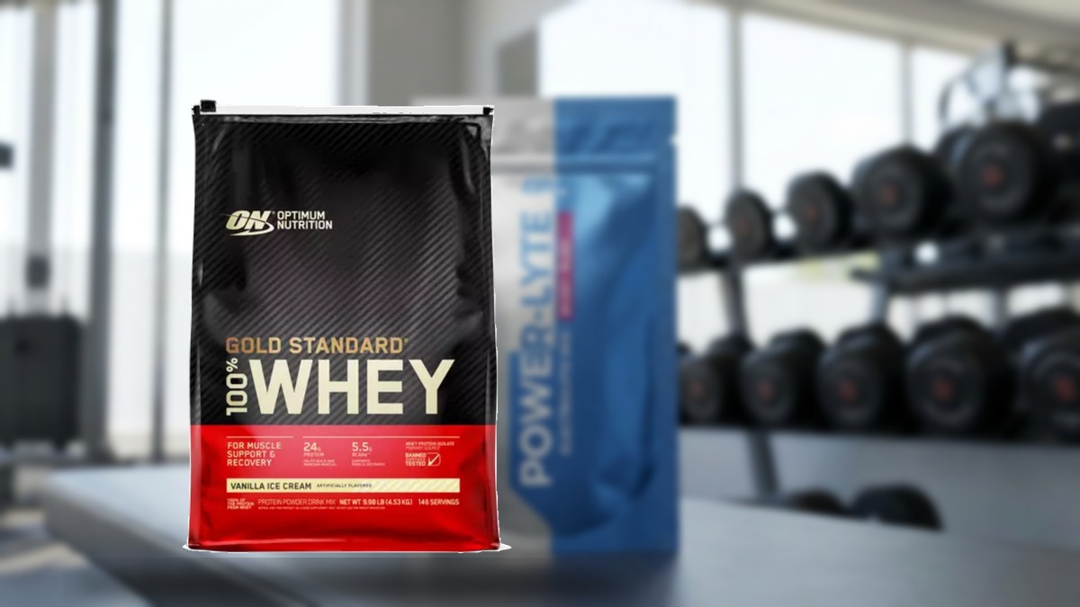 Bao bì bột whey protein túi zipper 8 cạnh đáy phẳng 5 lbs 2.27kg chịu lực rơi tự do