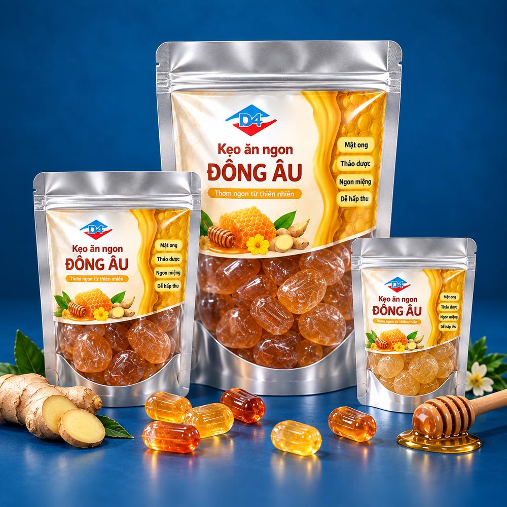 Túi Zipper Đáy Đứng